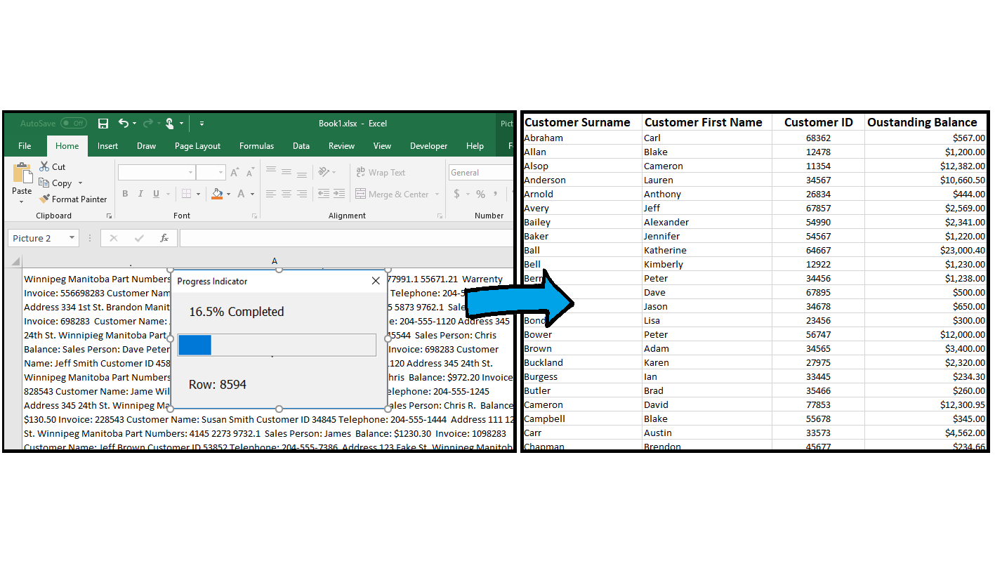 Excel VBA Data Formatting